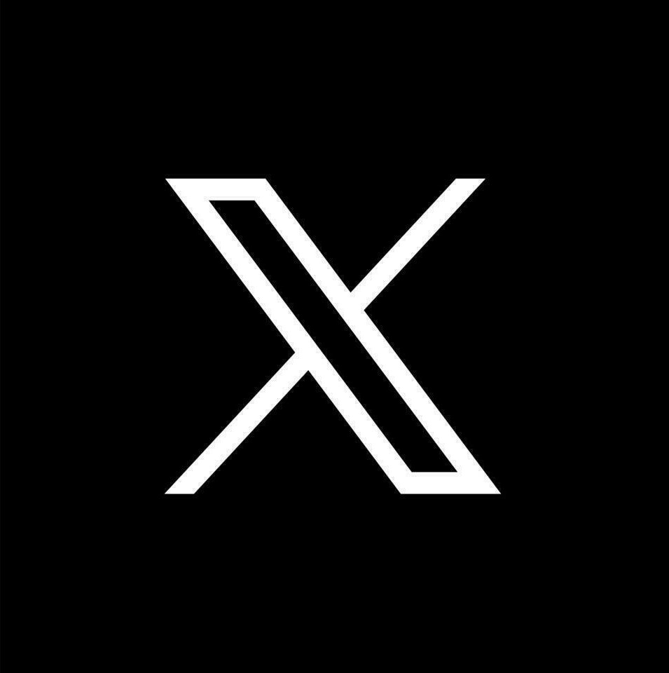 x icon black